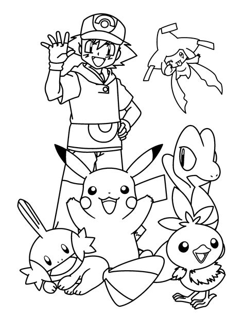 pokemon coloring printable|Pokemon Coloring Pages (Free PDF Printables)